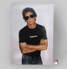 Supreme S/S09 "Lou Reed" Box Logo Photo Poster 27" x 38 3/4" by Terry Richardson