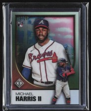 2023 TOPPS TRANSCENDENT CHROME MICHAEL HARRIS II Rookie /25 #55