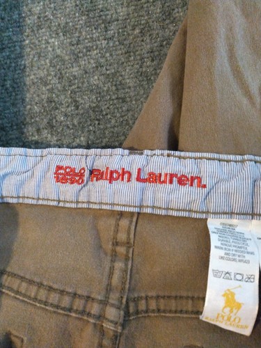 Polo by Ralph Lauren UniSex Adults Skinny Distress Jeans Brown 30" W 29L - Picture 8 of 12