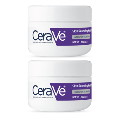 2x CeraVe Skin Renewing Retinol Night Serum 1.7oz 48g