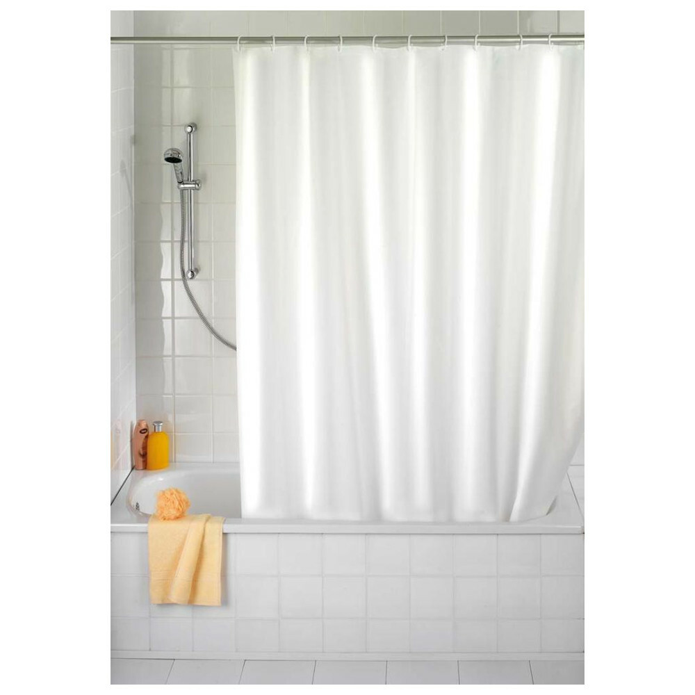 24 Duschvorhang Ringe Aus Silikon - Weiße C-Form Haken Für Duschstangen