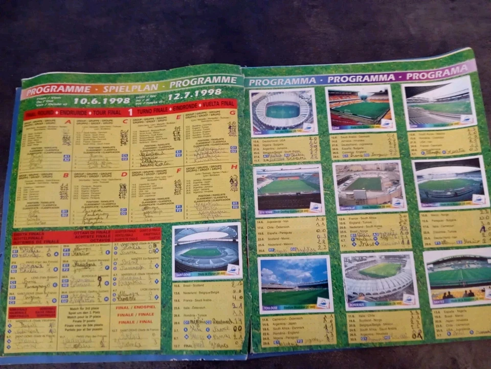 album panini france 98 - Photo 3/4