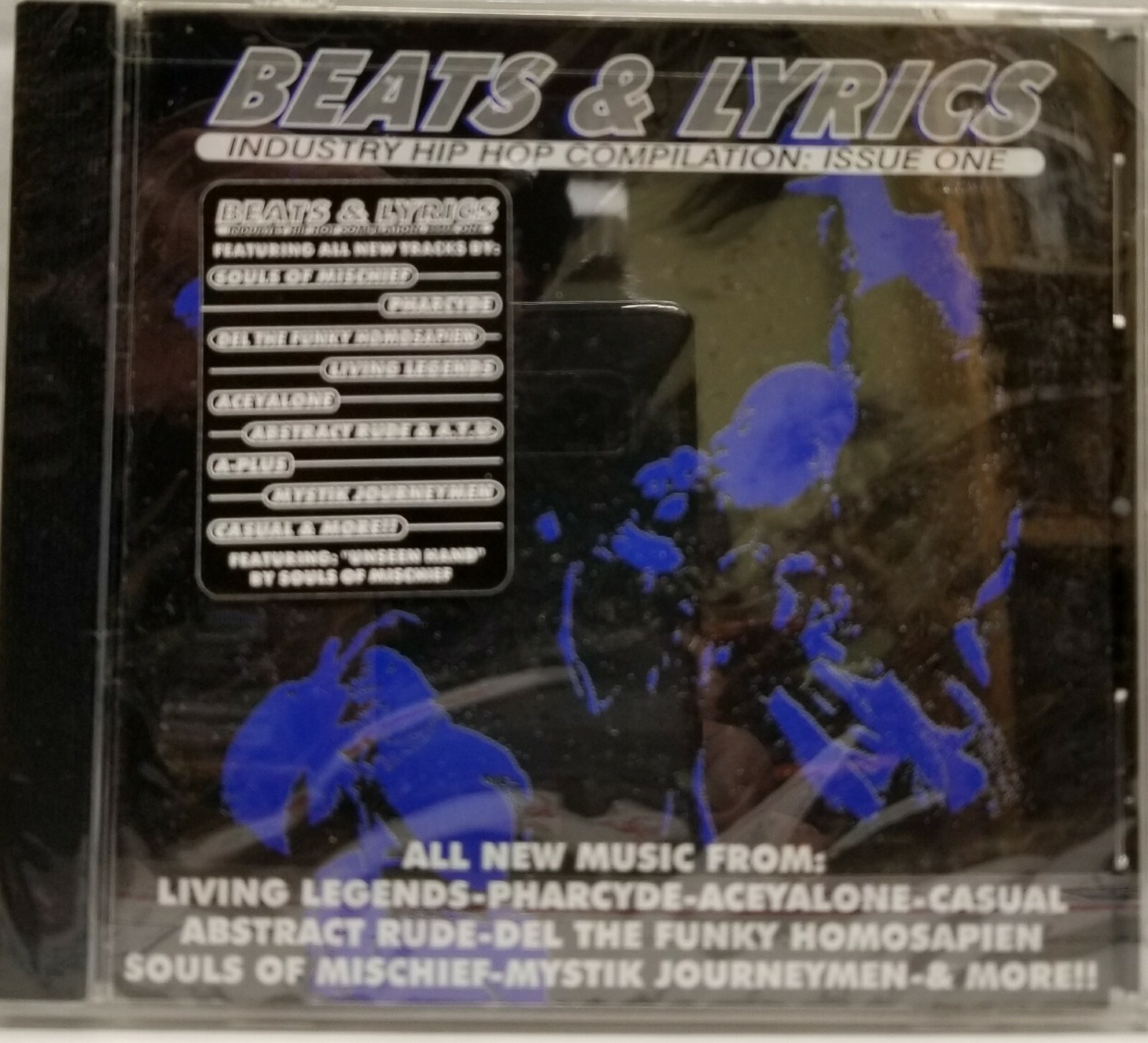 Beats & Lyrics-Industry Hip Hop Compilation: Issue One FACTORY SEALED CD