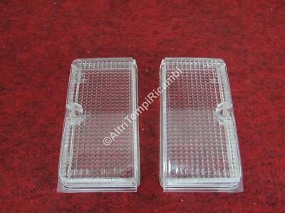 Paire De Verres Pour Feux Arrière/avant Fiat 500 F, L, R - Pièce D'origine Neuve