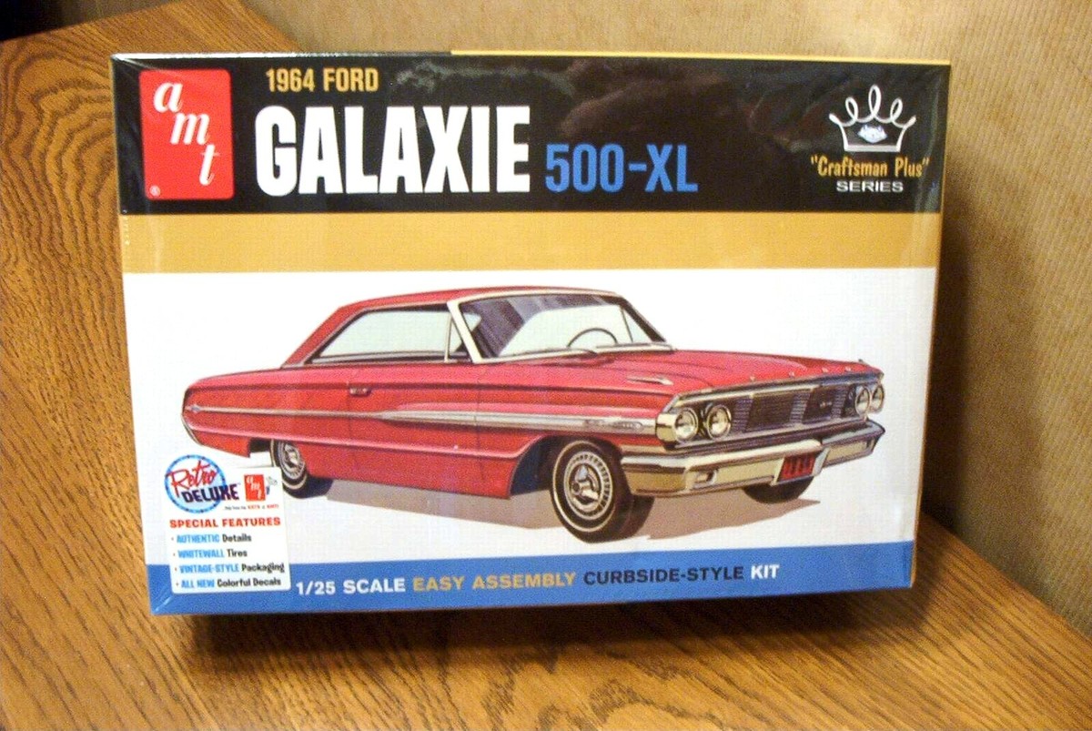 amt 1/25 1964 FORD GALAXIE 500 完成品 AMT 1964 FORD GALAXIE 500-XL 1/25 SCALE MODEL KIT 