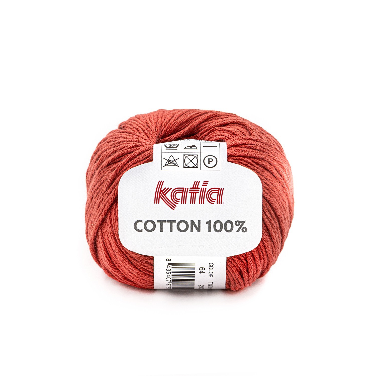 Cotton 100% by Katia - Teja (64) - 50 g / approx. 120 m Wool