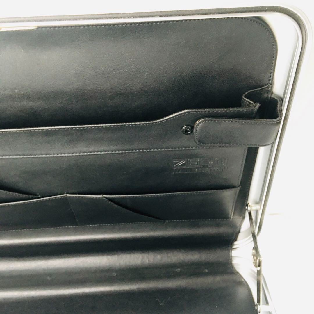 Zero Halliburton Attache Case Silver Business Slimline eBay