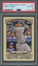 2014 Topps Gypsy Queen #25 Derek Jeter PSA 10 GEM MINT New York Yankees