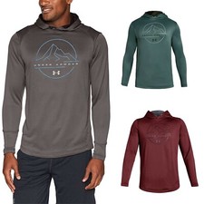 Under Armour Men's UA Tech Terry Outdoor Pullover Hoodie Loose Fit Sweatshirt