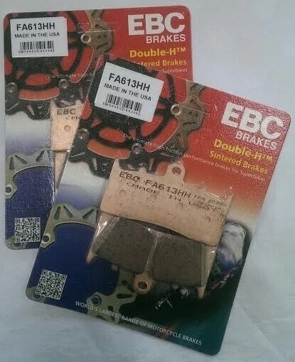 Pastillas de freno de disco delanteras y traseras sinterizadas EBC para BMW K1600 (2011 a 2025) Foto 3 de 4
