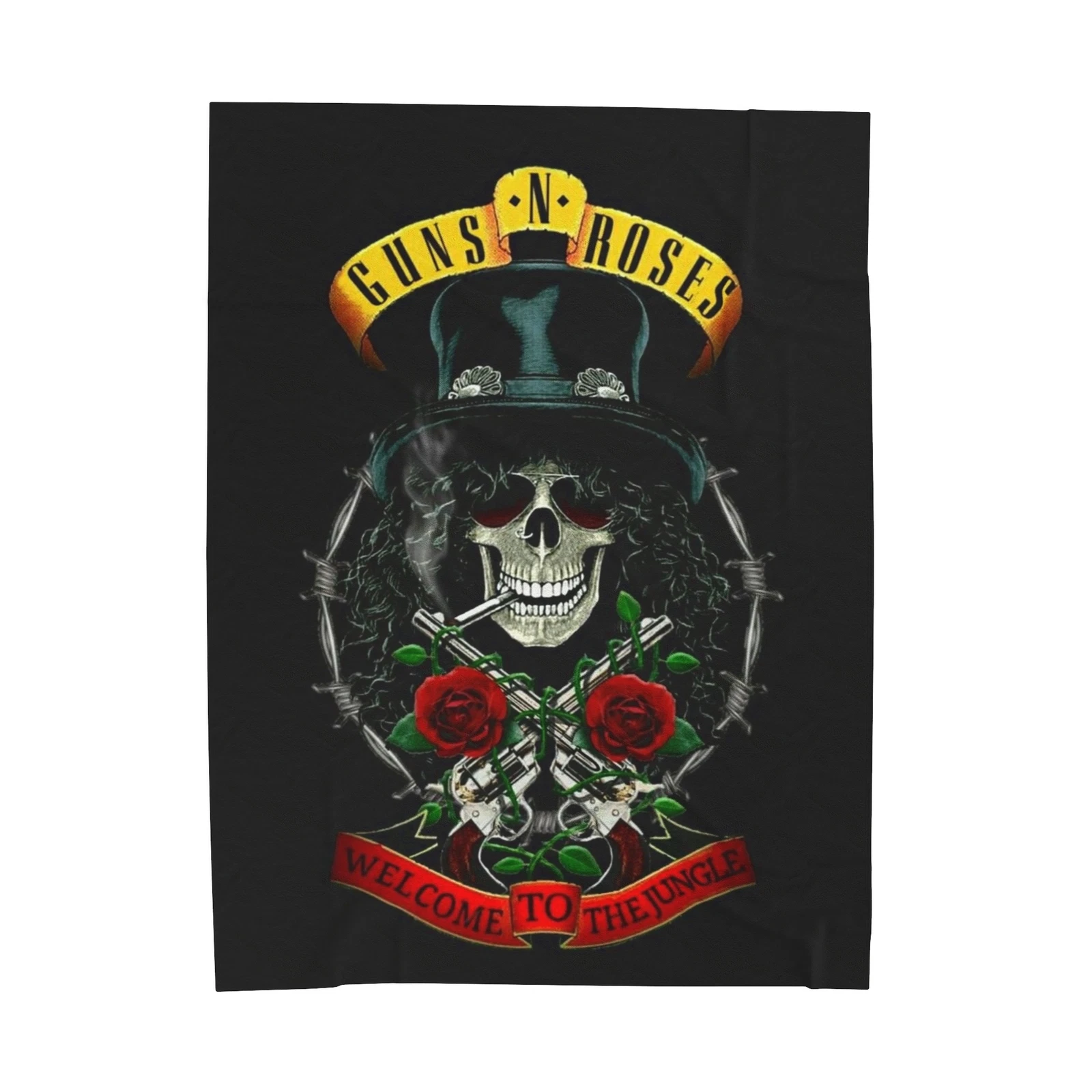 Guns N' Roses Band Fleece Blanket