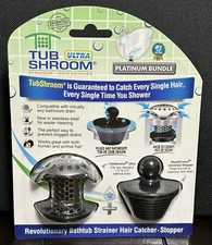 TUB SHROOM Ultra Revolutionary Stainless Steel Strainer Hair Catcher & Stopper