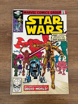 Star Wars # 47 NM Marvel Comic Book Luke Skywalker Han Solo Leia R2D2 11 J293
