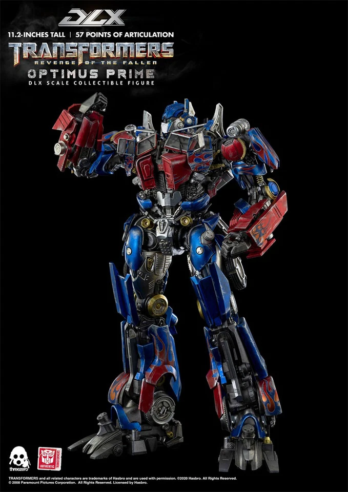 3A Threezero Transformatio Revenge of the Fallen Optimus Prime DLX Figure 3Z0163 - Image 2 of 4
