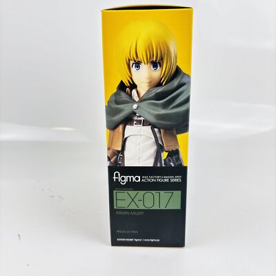 Max Factory figma EX 017 Attack on Titan Armin Arlert Figure W/box