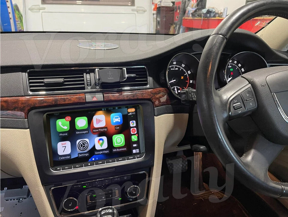 For 2009-2015 Skoda Superb CarPlay Android Auto GPS Wifi Head Unit Radio 2+32GB - image 2 of 4