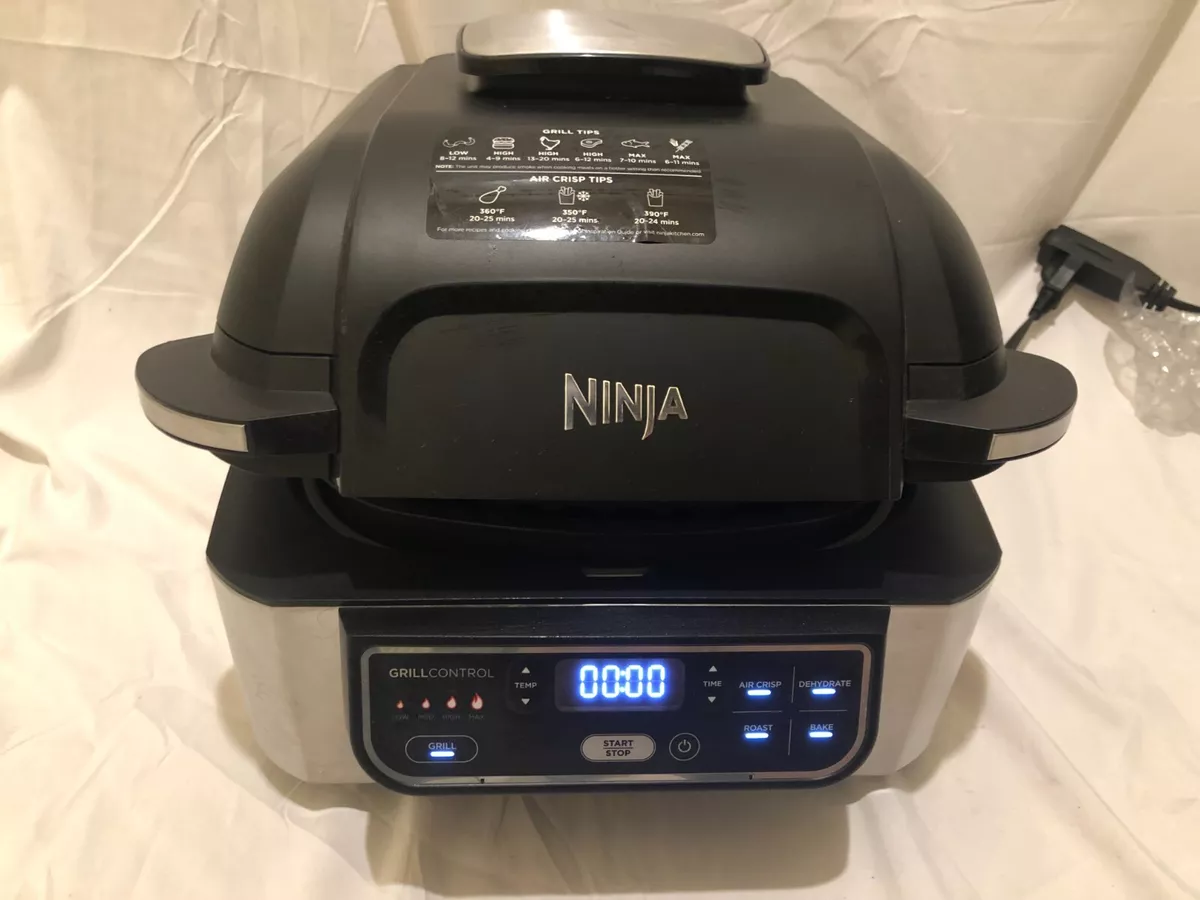 Ninja Foodi 4 In 1 Indoor Grill With 4 Quart Air Fryer, Fryers, Furniture  & Appliances