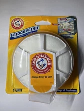 ARM & HAMMER Fridge Fresh Air Filter Odor Remover Baking Soda
