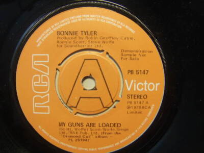 Bonnie Tyler   My Guns Are Loaded 1978 Demo 7  RCA PB 5147