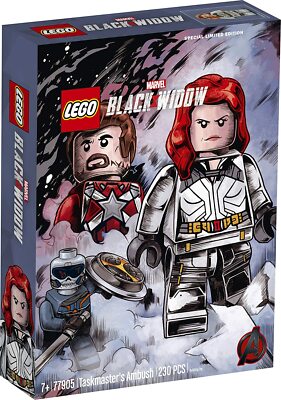 LEGO Marvel Avengers Black Widow - Rare Exclusive - Taskmaster's