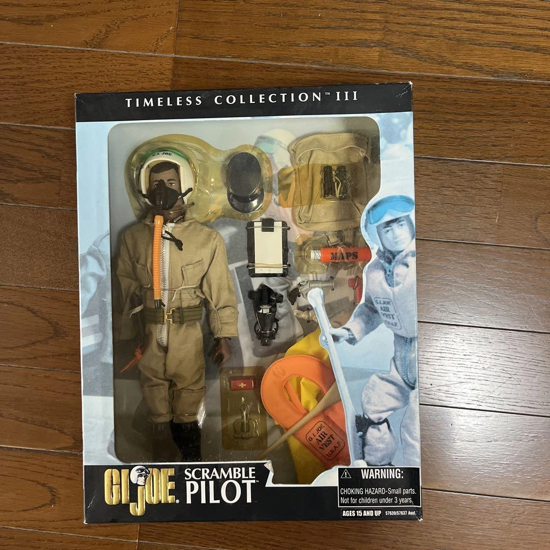 Tomy G.I.Joe Scramble Pilot Action Figure Soft Vinyl New From Japan