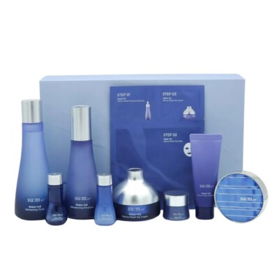 SU:M37 SUM37 Water Full 4pcs Special Set, Korean Cosmetics, Kbeauty, sample