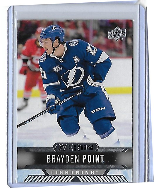 Brayden Point Tampa Bay Lightning 201718 Upper Deck Overtime Base Card