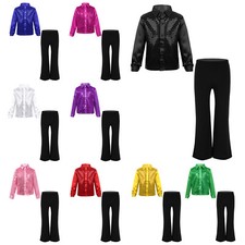 UK Kid's Boys Sequin Hip Hop