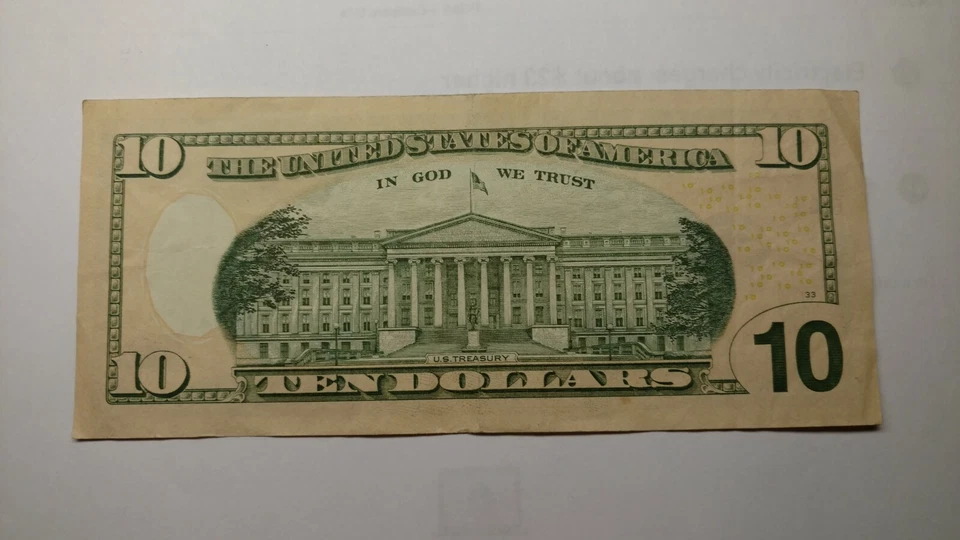 FR 2040 G* 2006 Federal Reserve Star Note Circulated Serial Number IG 00627768 * - Image 2 of 4