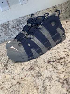 gray and blue uptempo