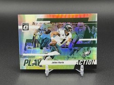 Jalen Hurts 2023-24 Donruss Optic #3 Silver Holo Play Action Philadelphia Eagles