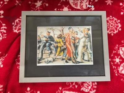 Kunstdruck. , Original Vintage , DELUXE GERAHMT , Matrosen Marine , von PAUL CADMUS