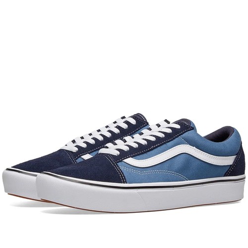 Vans Old Skool Comfycush Navy Shoes - Picture 1 of 2