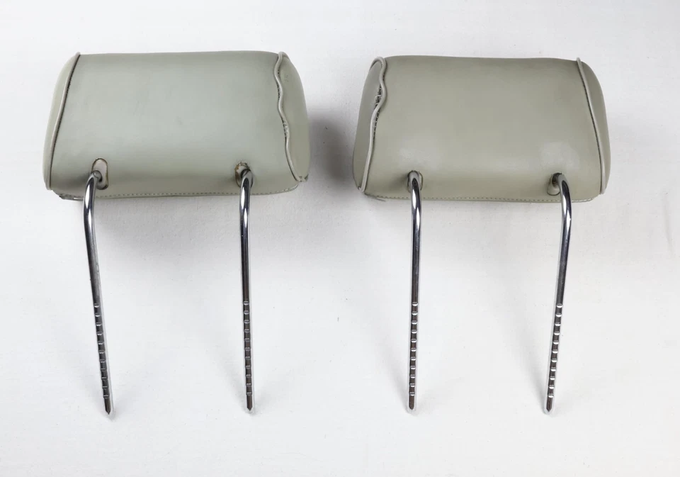 Reposacabezas deportivo trasero de cuero beige perla BMW *RARO* E28 528e 528i 535i M535i M5 Foto 2 de 4