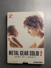 Metal Gear Solid 2 Sons of Liberty  w/ GACKT Slip cover PS2 2001 NTSC-J