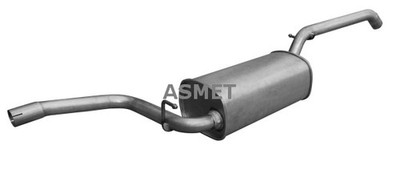 ASMET Endschalldämpfer für FORD Focus III C-Max II