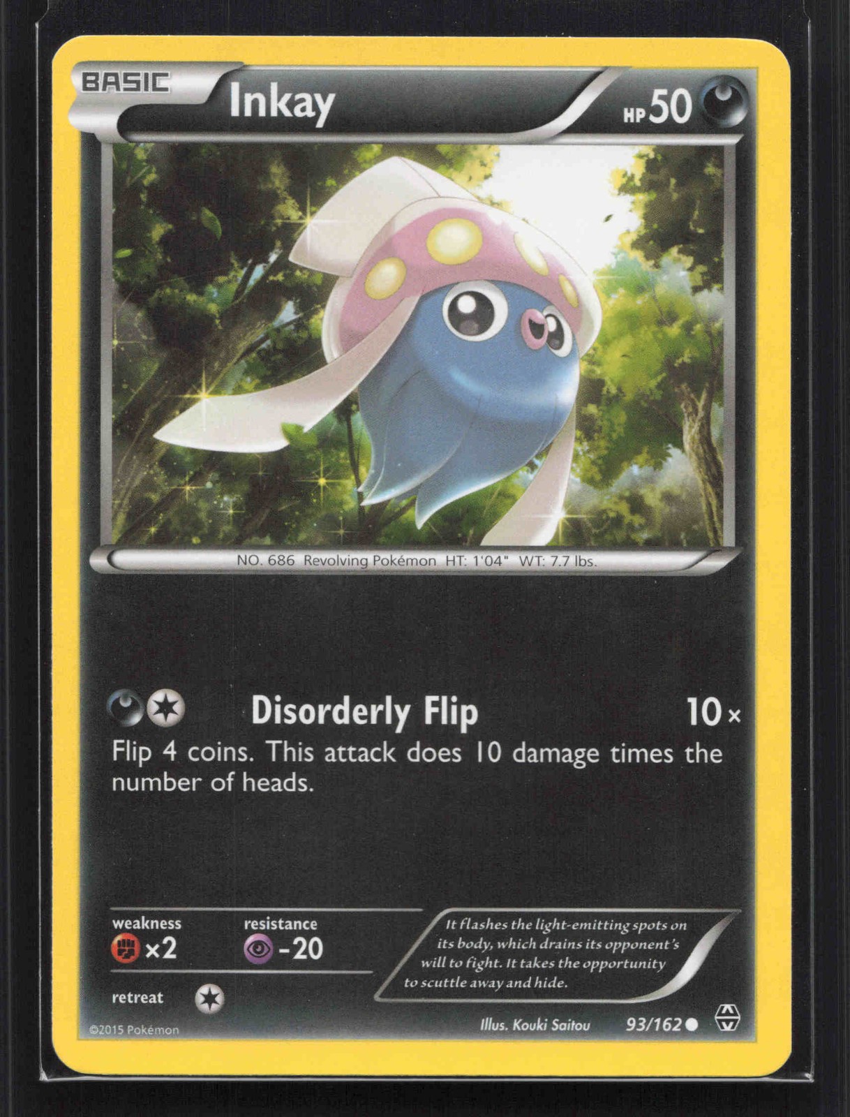 Inkay Common XY - BREAKthrough 93/162 NM