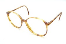 Vintage METZLER 0667 Tortoise Oversized Metal Eyeglasses Frames Germany