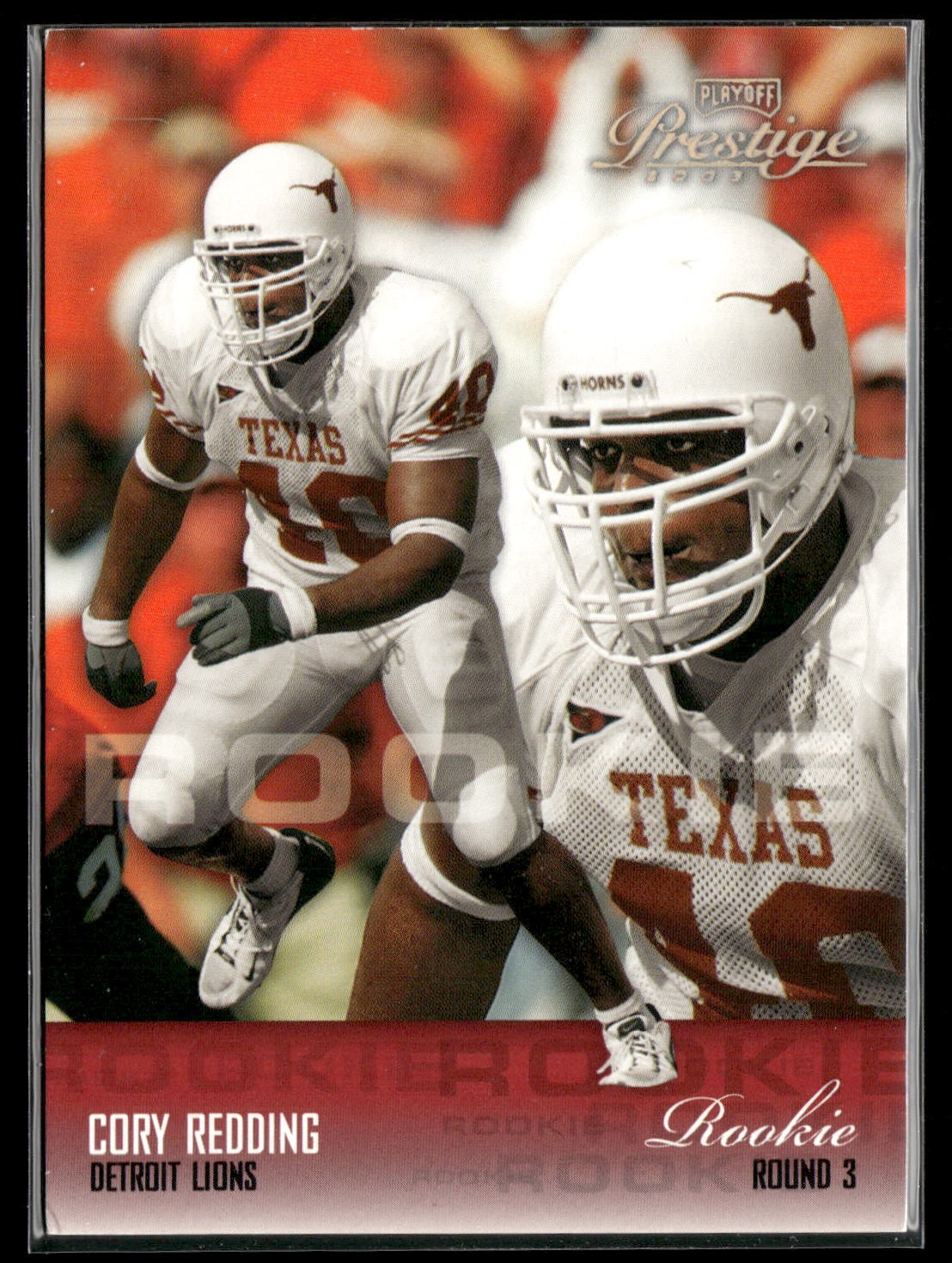 2003 Playoff Prestige #206 Cory Redding