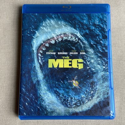 The Meg (Blu-ray 2018) Megalodon Shark Sci-Fi Horror Thriller Jason Statham Chao
