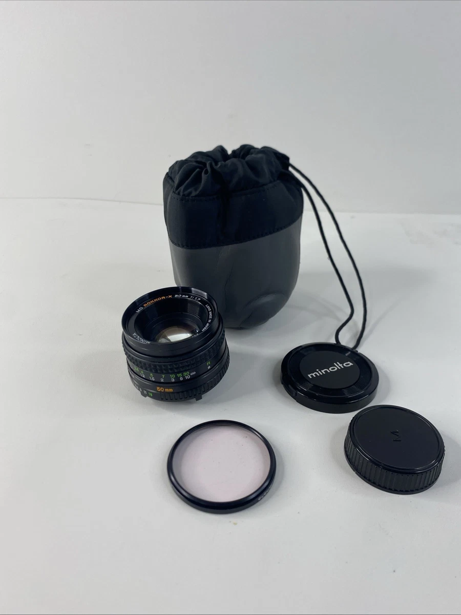Minolta Rokkor-X 50mm Focal Camera Lenses for sale | eBay