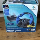 Logitech Driving Force Force Feedback Racing Wheel & Pedals for Sony PS2