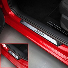 Für Seat Arona 2017-2025 Einstiegsleisten Türschweller, Edelstahl 4 Stück