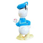 Vintage Disney Walt Disney Donald Duck Figurine Holding Apple, Made in Japan 5” — photo 3