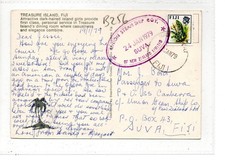 FIJI: 1979 picture postcard with UNION STEAM SHIP COY SUVA cachet (C96529)