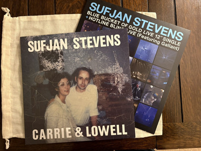 Sufjan Stevens - Carrie & Lowell - LP & Blue Bucket of Gold Live (12'' Single)