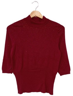 ORSAY Kurzarmpullover Damen Pullover Gr. DE 36 pink Casual-Look