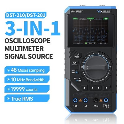 Digital 3-in-1 Oszilloskop Multimeter Signalgenerator 10MHz 48MSa/s tragbar