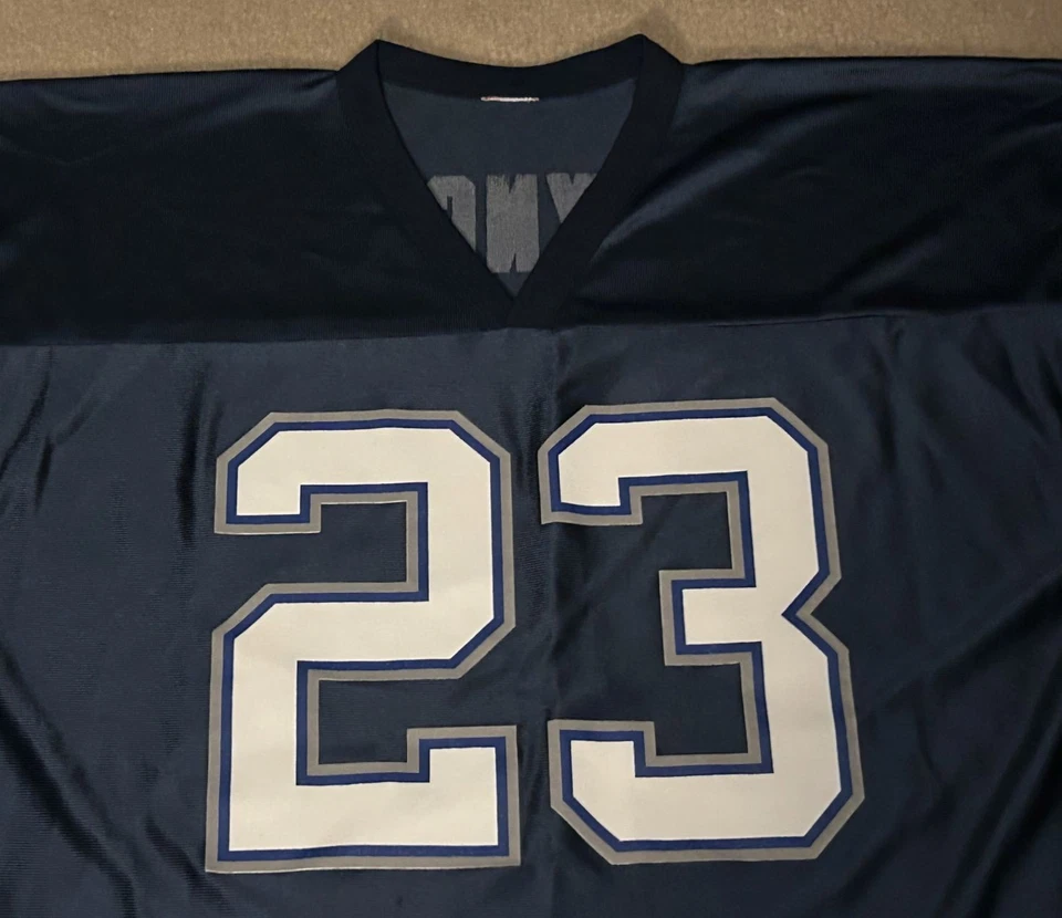 RARA Auténtica NFL Réplica MARSHAWN LYNCH Buffalo Bills CAMISETA AZUL 2XL De Colección Foto 3 de 4