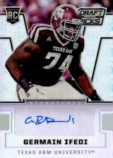 2016 Panini Prizm Collegiate Draft Picks #234 Germain Ifedi Autographs Prizms